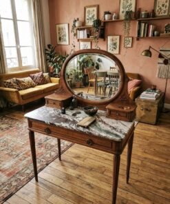 Coiffeuse 1930 de Style Louis XVI – Image 6