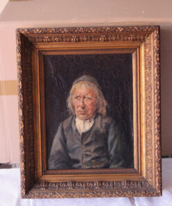 Tableau Portrait personnage populaire Huile sur Toile Epoque XIXème – Image 7
