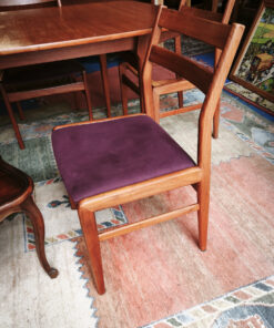 Chaises Scandinaves en Teck de la maison néerlandaise Fristho ( série de quatre) Vintage des années 1960 – Image 5