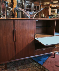 Buffet Enfilade Vintage en Teck de la maison néerlandaise Fristho design Scandinave des années 1960 – Image 5