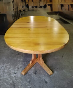 Alternative view of Ensemble NC SWEDEN Table Ovale et quatre Chaises Vintage Style Scandinave