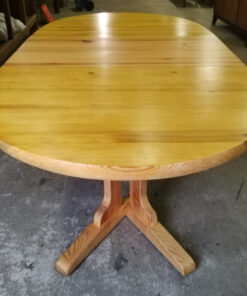 Ensemble NC SWEDEN Table Ovale et quatre Chaises Vintage Style Scandinave – Image 3