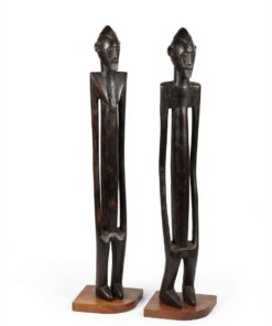 Statues Anthropomorphes Africaines (couple) – Image 7