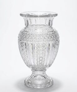 Alternative view of Vase Cristal St Louis balustre sur piedouche
